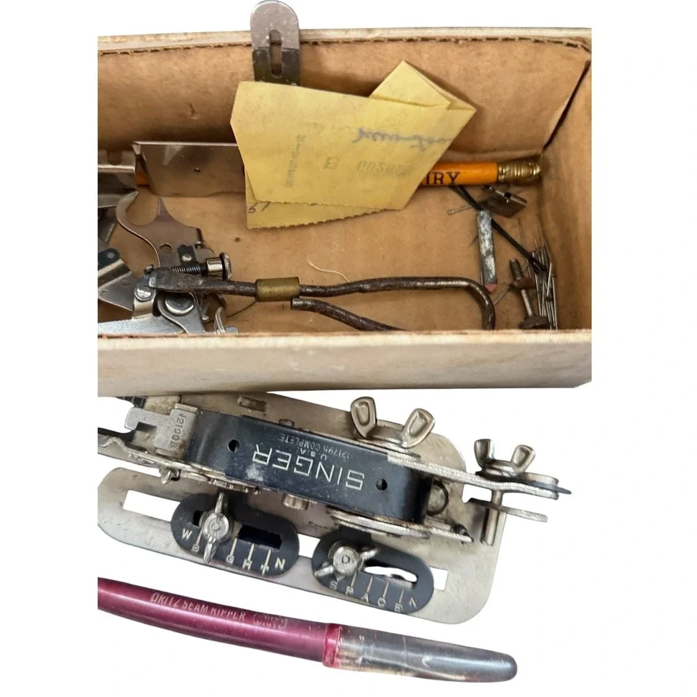 Vintage Singer Buttonhole Attachment No‎ 121795 for Lock Stitch Sewing Machines